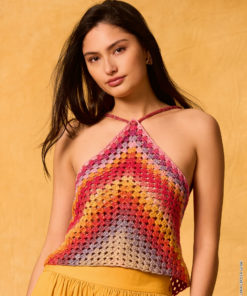 Strickset 1-knäuel-häkel-top aus Cotonella von Lana Grossa