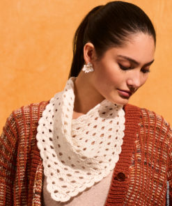 Strickset Kopftuch Im Bogenmuster Aus Cotonella Von Lana Grossa 3 Fs2026 Gomitolo 17 Lana Grossa 9700213 M9 Mf2