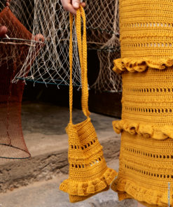 Strickset Tasche Im Mustermix aus Campo von Lana Grossa