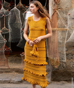 Strickset Kleid Im Mustermix aus Campo von Lana Grossa