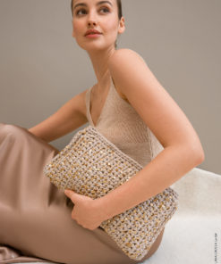 Strickset Clutch aus The Tube und Cosmo von Lana Grossa
