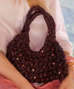 Strickset Taschen aus The Loop und Cosmo von Lana Grossa