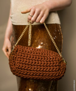 Strickset Umhängetasche aus The Tube und Glamour von Lana Grossa