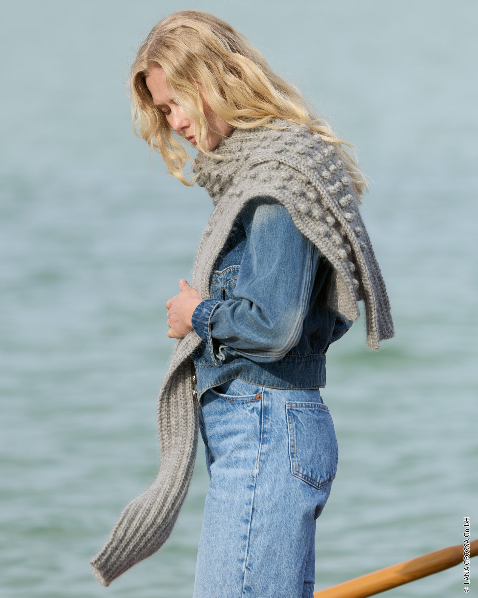 Kragenschal - Cool Merino &Amp; Silkhair 1 Kragenschal - Cool Merino &Amp; Silkhair