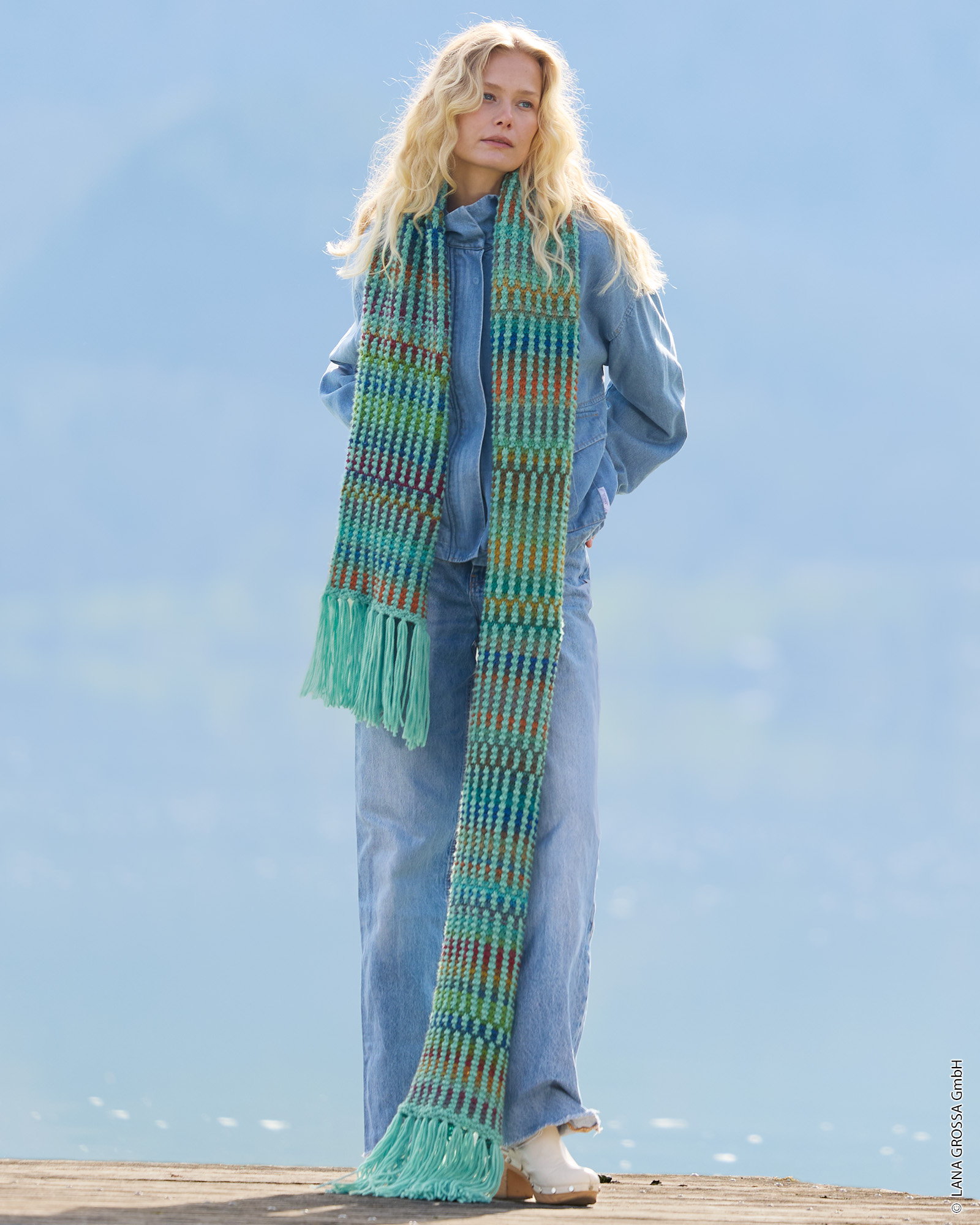 Schal - Farfalla &Amp; Cool Merino 1 Schal - Farfalla &Amp; Cool Merino