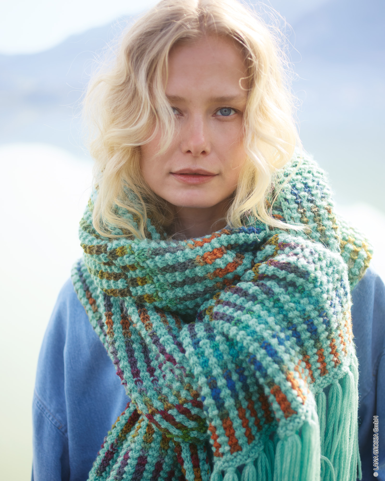 Schal - Farfalla &Amp; Cool Merino 3 Schal - Farfalla &Amp; Cool Merino – Bild 3