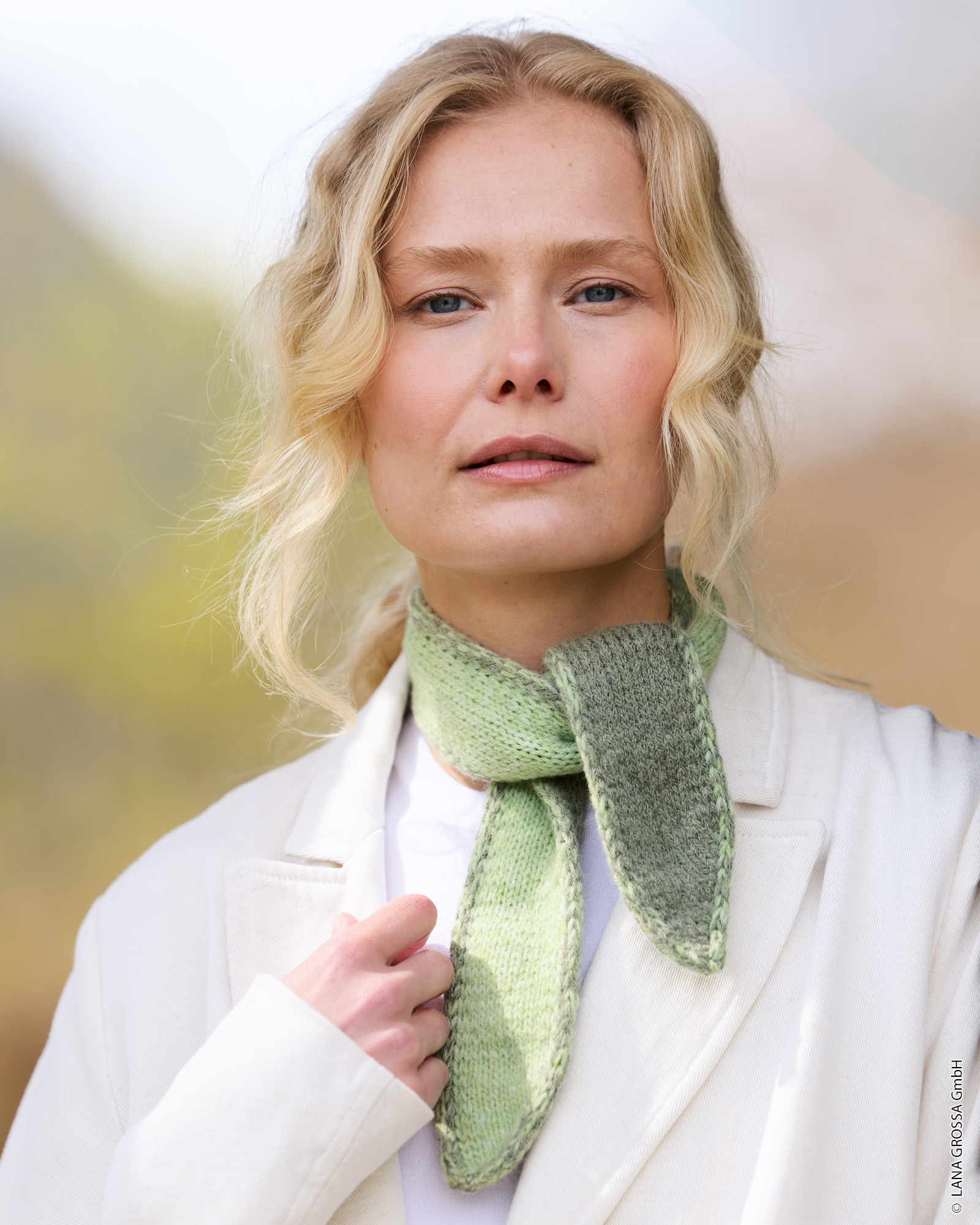 Halstuch Im Double-Face-Muster - Cashmere 16 Fine 1 Halstuch Im Double-Face-Muster - Cashmere 16 Fine