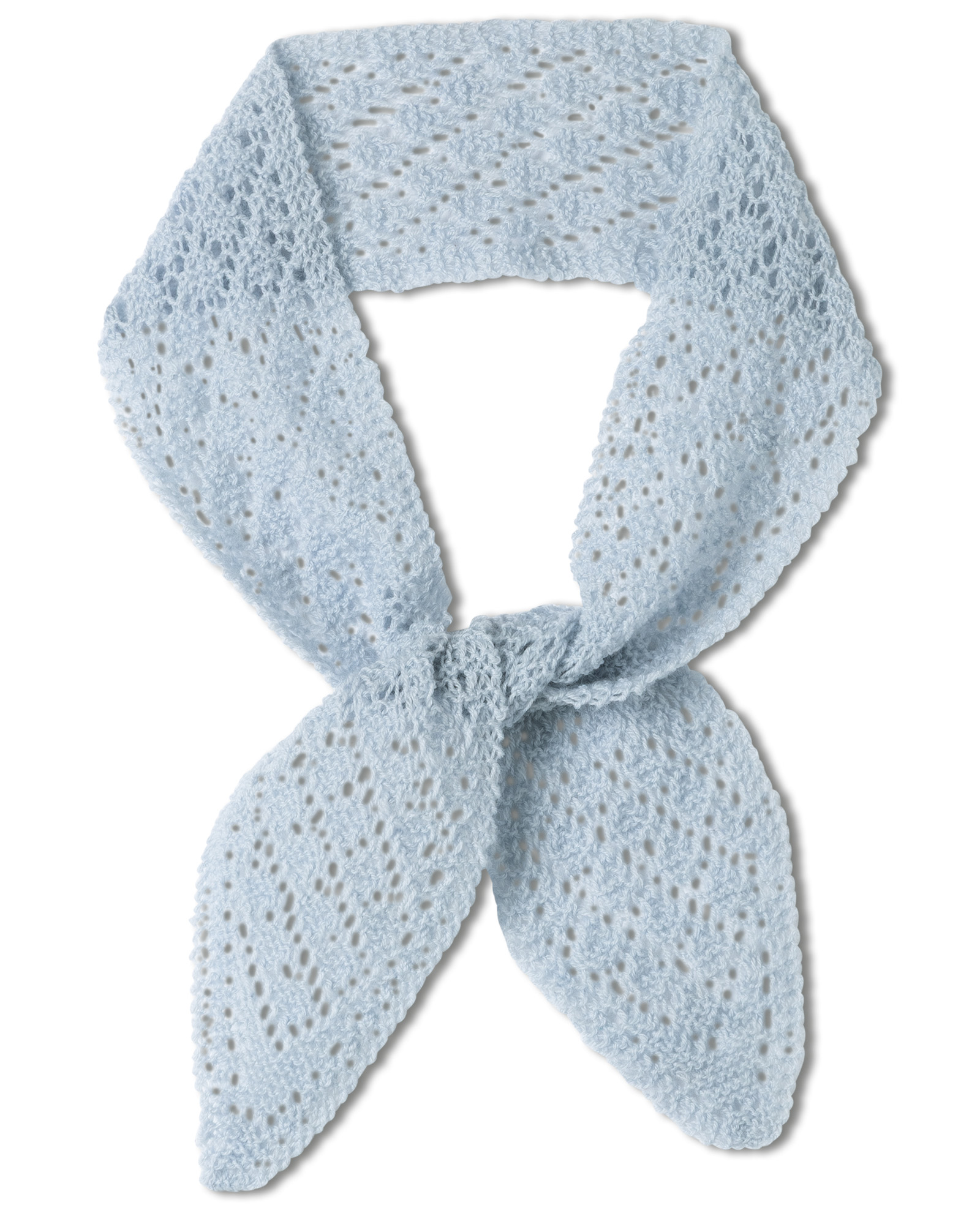 Schal Im Diamanten-Lochmuster - Cool Wool Lace 2 Schal Im Diamanten-Lochmuster - Cool Wool Lace – Bild 2