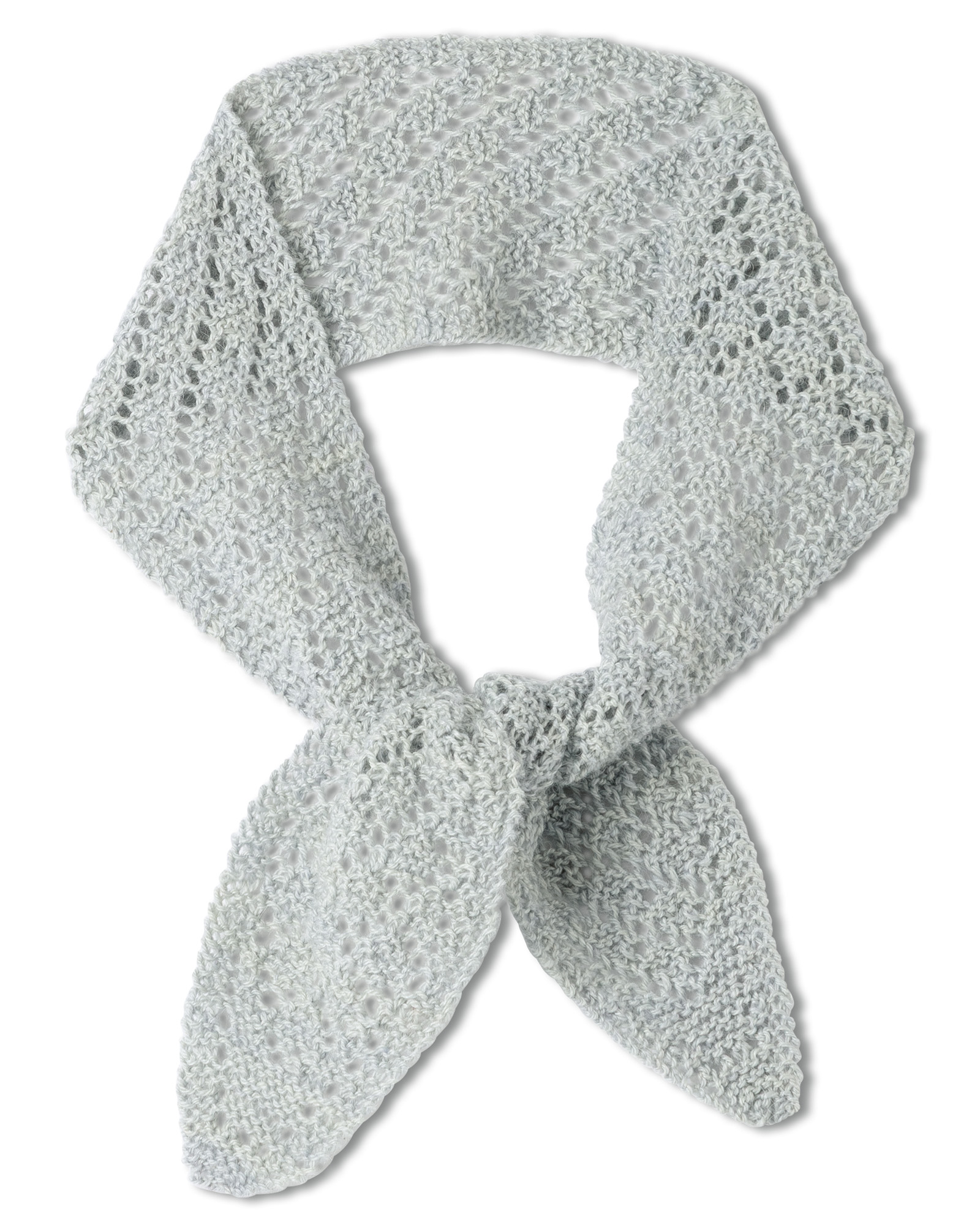 Schal Im Diamanten-Lochmuster - Cool Wool Lace 3 Schal Im Diamanten-Lochmuster - Cool Wool Lace – Bild 3