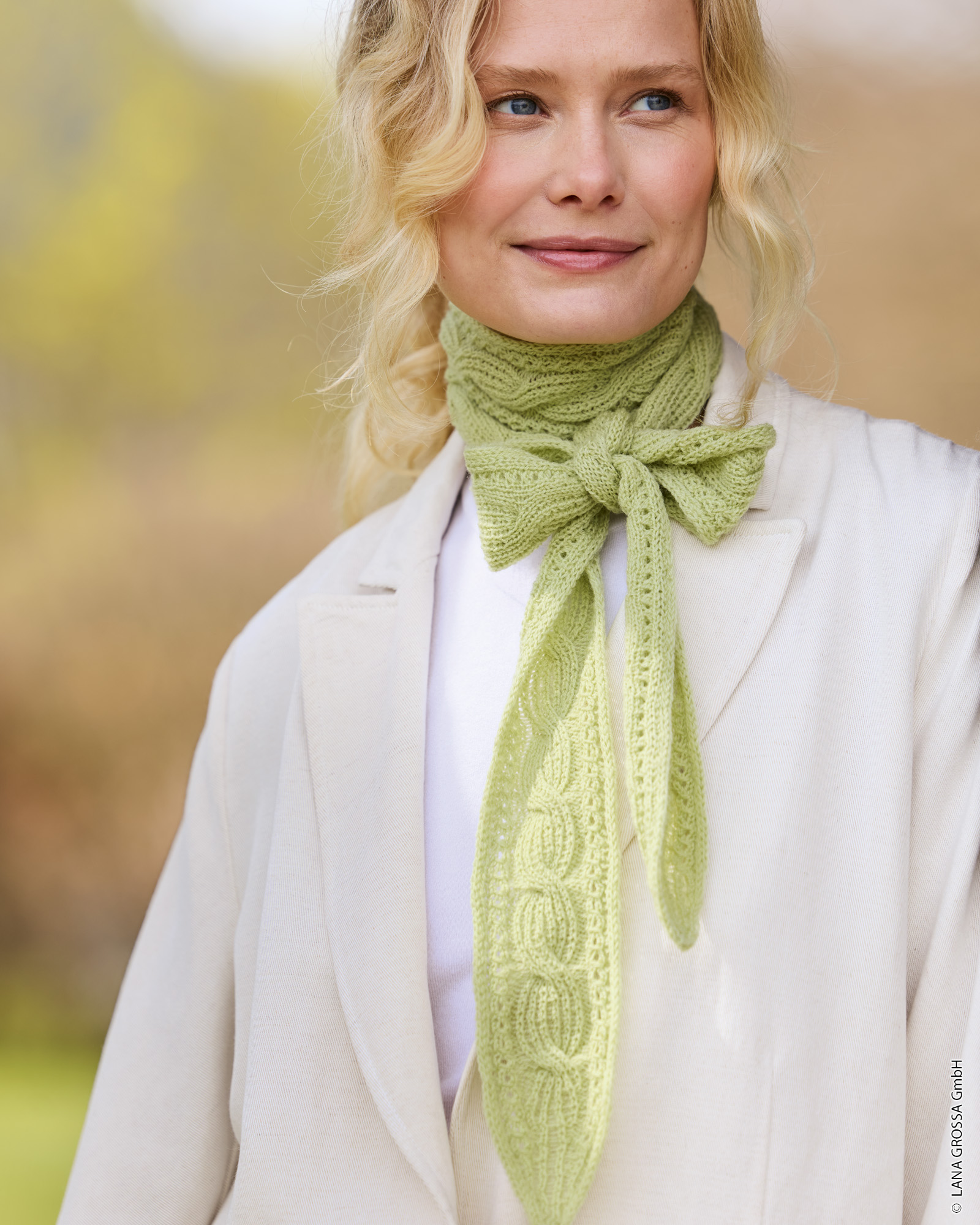 Tuch Mit Zopf - Cool Wool Lace 1 Tuch Mit Zopf - Cool Wool Lace