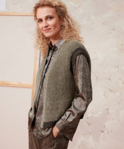 Strickset Weste Aus Velvet Von Lang Yarns – Bild 2