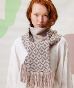 Strickset Schal aus Merino 120 und Lamé Soft von Lang Yarns