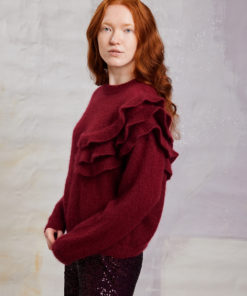 Strickset Pullover Mit Volants Aus Mohair 21 Von Lang Yarns – Bild 2