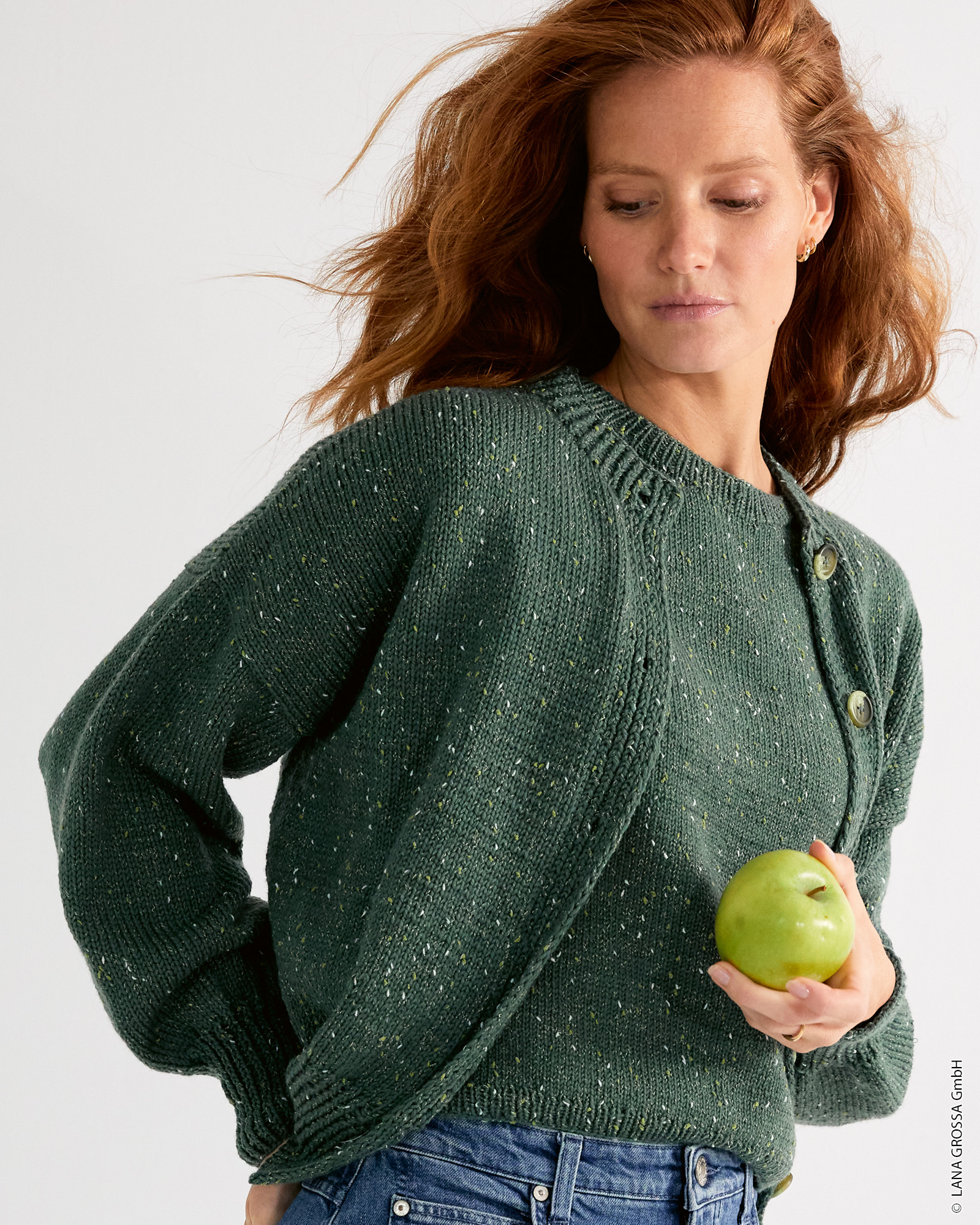 Strickset Cardigan Gerda Iv Aus Cool Wool Big Dots Von Lana Grossa 3 Strickset Cardigan Gerda Iv Aus Cool Wool Big Dots Von Lana Grossa – Bild 3