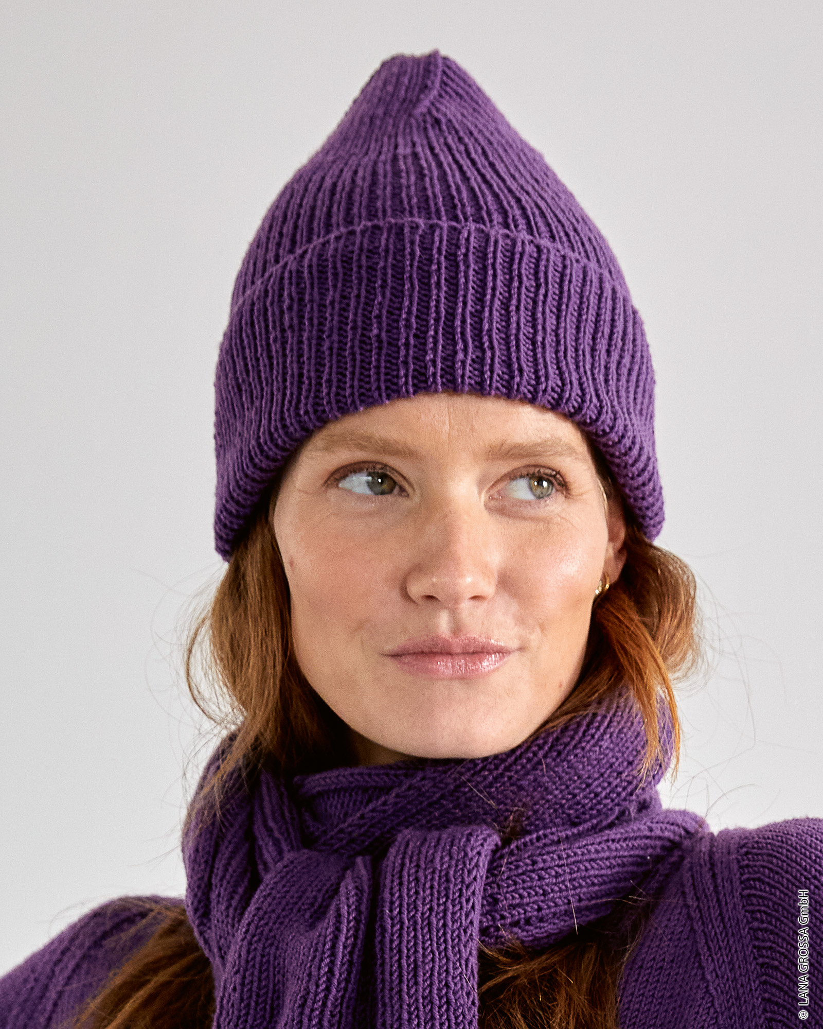 Strickset Mütze Aus Cool Wool Von Lana Grossa 1 Strickset Mütze Aus Cool Wool Von Lana Grossa