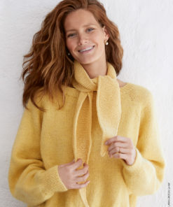 Strickset Minischal aus Cool Wool von Lana Grossa