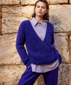 Strickset Wickeljacke aus Desire von Lang Yarns