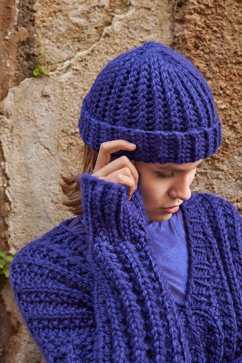 Strickset Mütze Aus Fire Von Lang Yarns 1 Strickset Mütze Aus Fire Von Lang Yarns