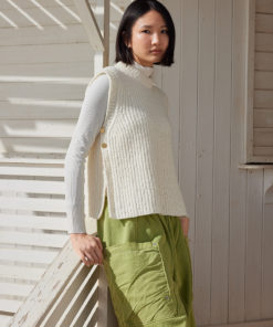 Strickset Weste aus Spirit von Lang Yarns