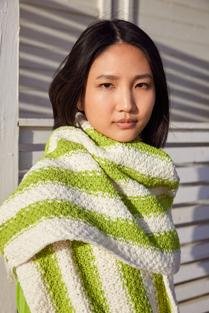 Strickset Schal Aus Spirit Von Lang Yarns 2 Strickset Schal Aus Spirit Von Lang Yarns – Bild 2