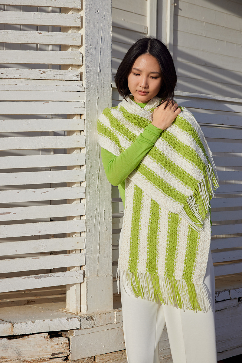 Strickset Schal Aus Spirit Von Lang Yarns 1 Strickset Schal Aus Spirit Von Lang Yarns