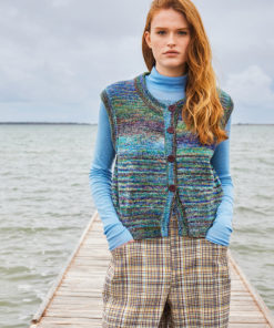 Strickset Weste aus Move von Lang Yarns