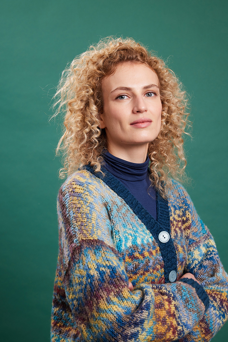 Strickset Jacke Top Down Aus Promise Und Cloud Von Lang Yarns 2 Strickset Jacke Top Down Aus Promise Und Cloud Von Lang Yarns – Bild 2