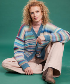 Strickset Jacke Top Down Aus Promise Und Cloud Von Lang Yarns 7 Strickset Jacke Top Down Aus Promise Und Cloud Von Lang Yarns – Bild 4