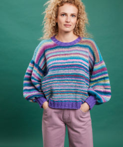 Strickset Pullover Top Down aus Promise und Cloud von Lang Yarns