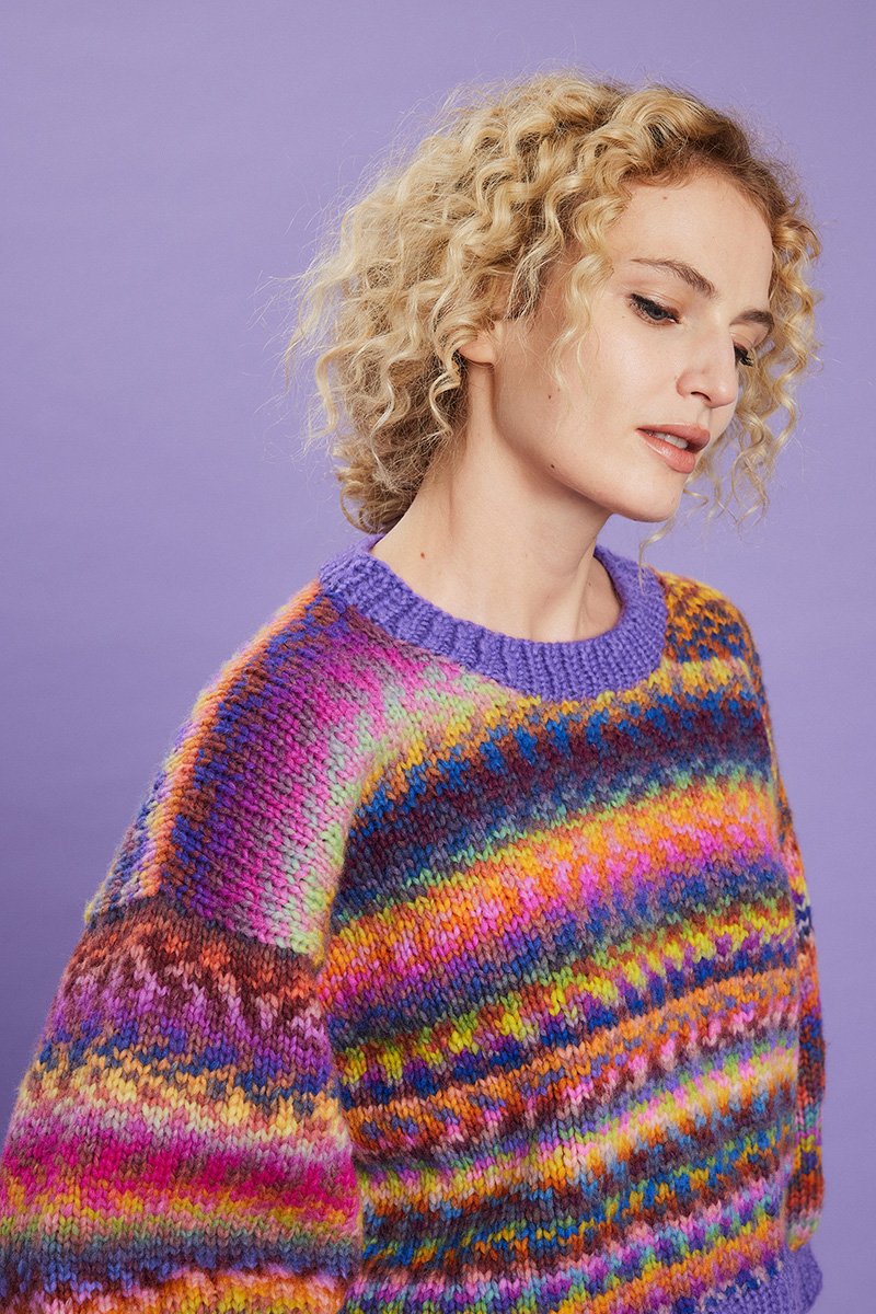 Strickset Pullover Top Down Aus Promise Von Lang Yarns 4 Strickset Pullover Top Down Aus Promise Von Lang Yarns – Bild 4