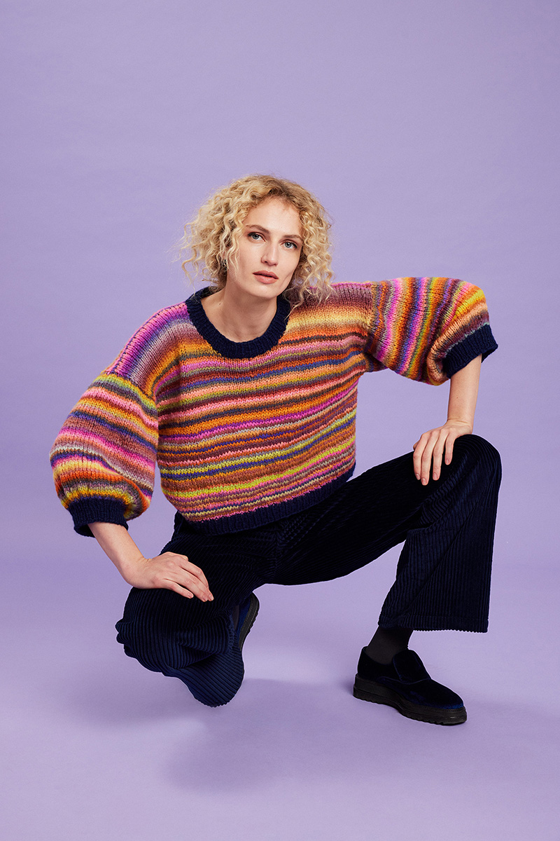 Strickset Pullover Top Down Aus Promise Von Lang Yarns 1 Strickset Pullover Top Down Aus Promise Von Lang Yarns