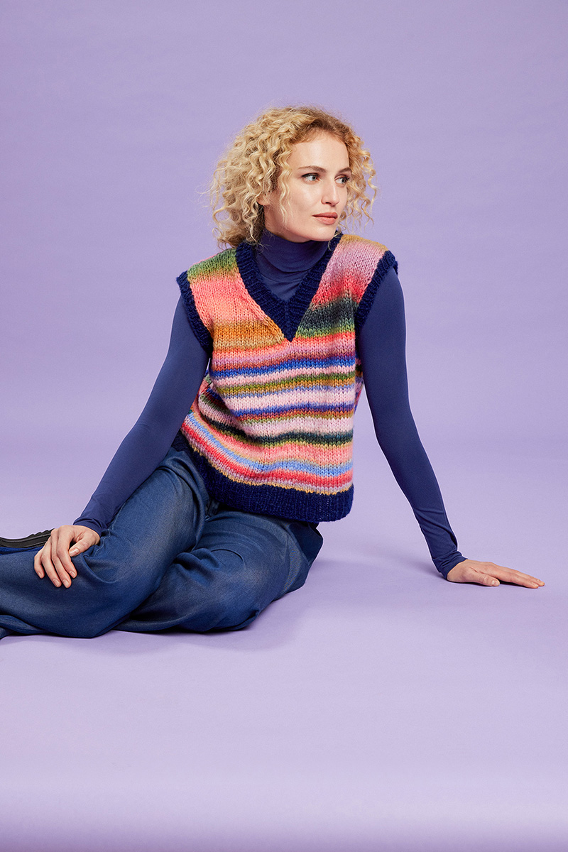Strickset Pullunder Aus Promise Und Cloud Von Lang Yarns 1 Strickset Pullunder Aus Promise Und Cloud Von Lang Yarns