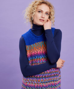 Strickset Kleid Top Down Aus Promise Und Cloud Von Lang Yarns 3 Strickset Kleid Top Down Aus Promise Und Cloud Von Lang Yarns – Bild 2