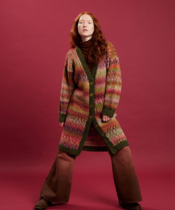 Strickset Lange Jacke aus Promise und Cloud von Lang Yarns