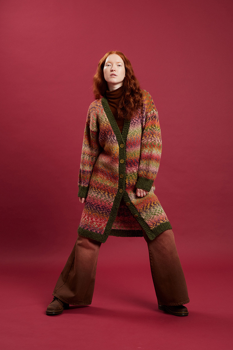 Strickset Lange Jacke Aus Promise Und Cloud Von Lang Yarns 1 Strickset Lange Jacke Aus Promise Und Cloud Von Lang Yarns