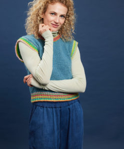 Strickset Pullunder Top Down Aus Promise Und Cloud Von Lang Yarns 5 Strickset Pullunder Top Down Aus Promise Und Cloud Von Lang Yarns – Bild 3