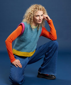 Strickset Pullunder Top Down aus Promise und Cloud von Lang Yarns