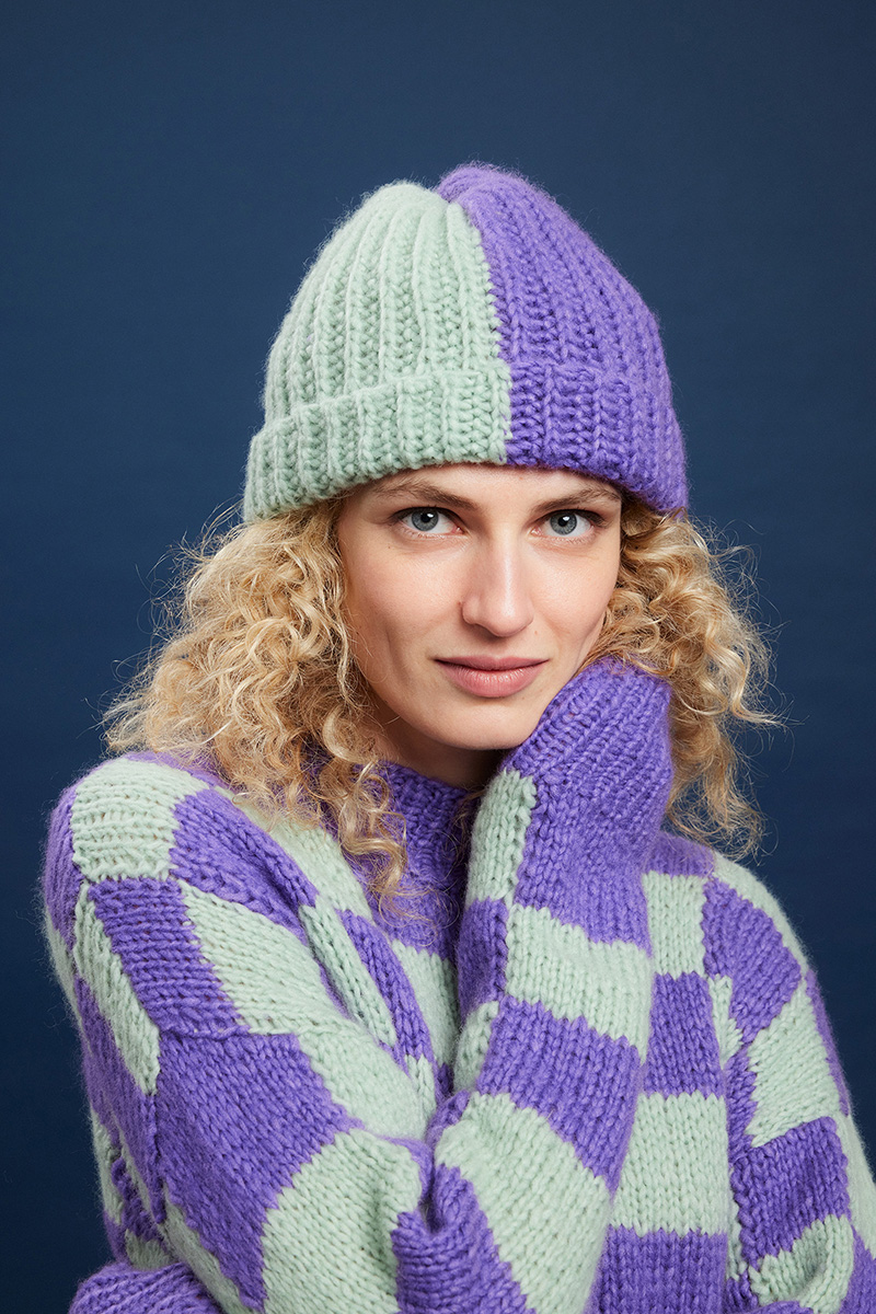 Strickset Mütze Aus Promise Von Lang Yarns 4 Strickset Mütze Aus Promise Von Lang Yarns – Bild 4