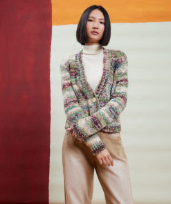 Strickset Jacke aus Twister von Lang Yarns