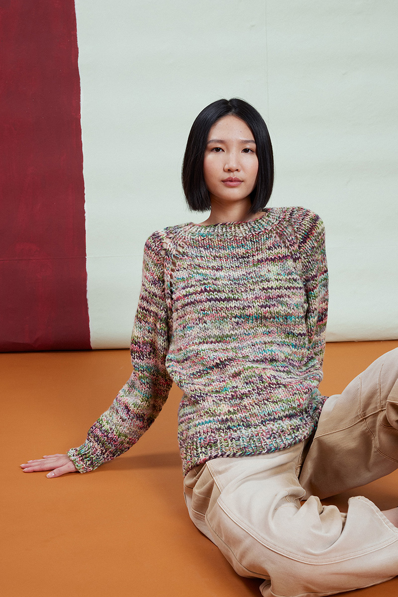 Strickset Pullover Top Down Aus Twister Von Lang Yarns 3 Strickset Pullover Top Down Aus Twister Von Lang Yarns – Bild 3