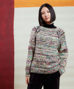 Strickset Pullover Top Down aus Twister von Lang Yarns