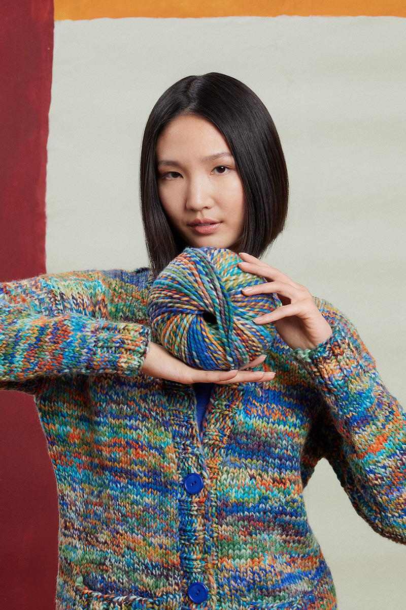 Strickset Jacke Aus Twister Von Lang Yarns 3 Strickset Jacke Aus Twister Von Lang Yarns – Bild 3