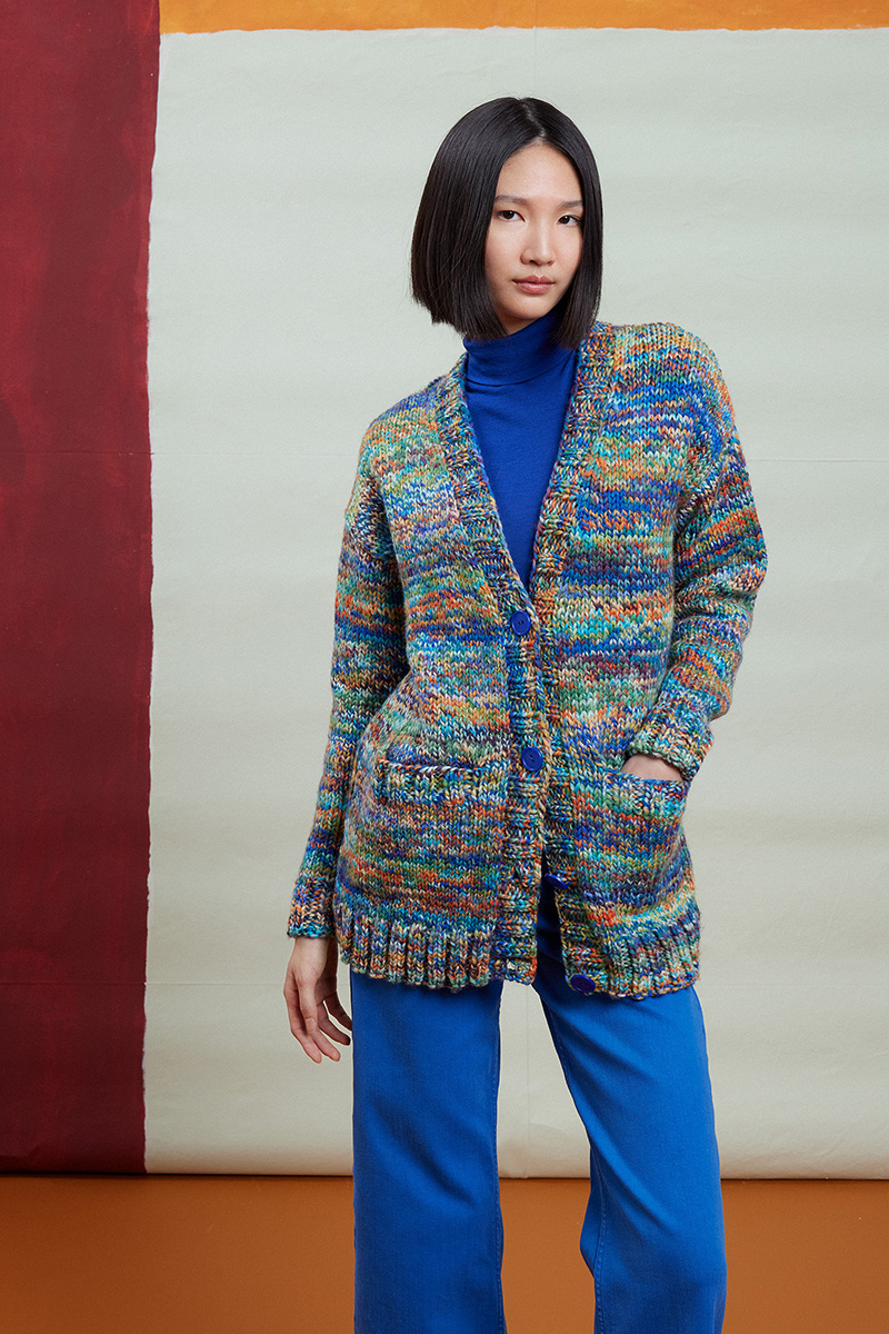 Strickset Jacke Aus Twister Von Lang Yarns 1 Strickset Jacke Aus Twister Von Lang Yarns