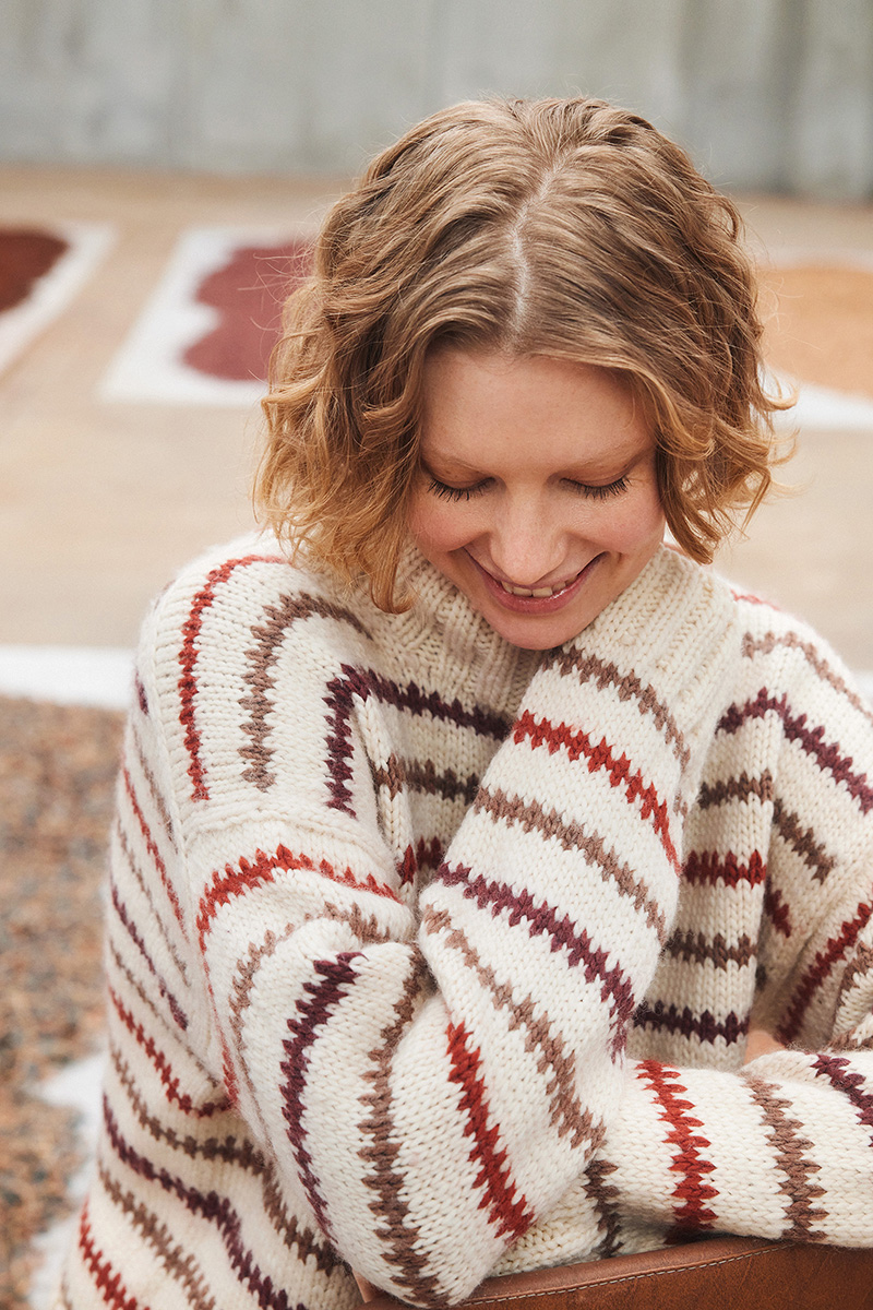 Strickset Pullover Aus Naturalis Von Lang Yarns 3 Strickset Pullover Aus Naturalis Von Lang Yarns – Bild 3
