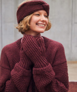 Strickset Stirnband Aus Naturalis Von Lang Yarns 3 Strickset Stirnband Aus Naturalis Von Lang Yarns – Bild 2
