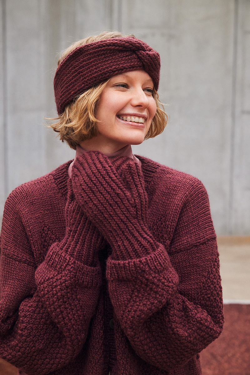 Strickset Stirnband Aus Naturalis Von Lang Yarns 2 Strickset Stirnband Aus Naturalis Von Lang Yarns – Bild 2