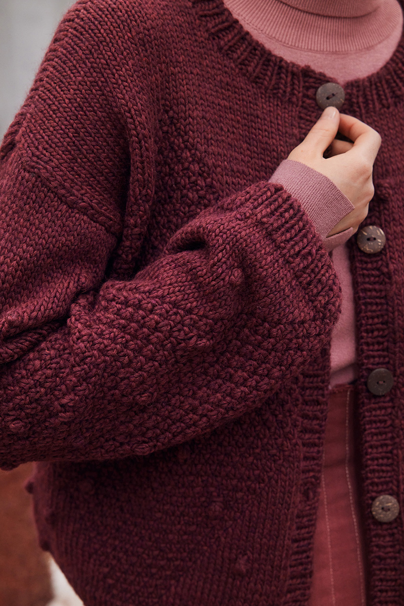 Strickset Jacke Aus Naturalis Von Lang Yarns 2 Strickset Jacke Aus Naturalis Von Lang Yarns – Bild 2