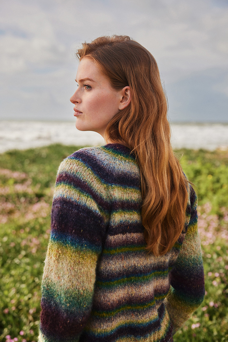 Strickset Pullover Top Down Aus Galaxy Von Lang Yarns 2 Strickset Pullover Top Down Aus Galaxy Von Lang Yarns – Bild 2