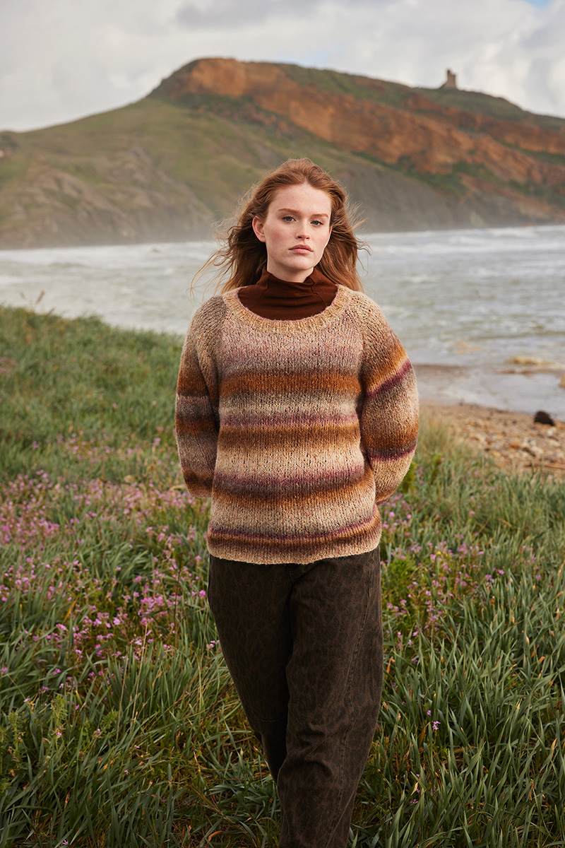 Strickset Pullover Aus Galaxy Von Lang Yarns 1 Strickset Pullover Aus Galaxy Von Lang Yarns