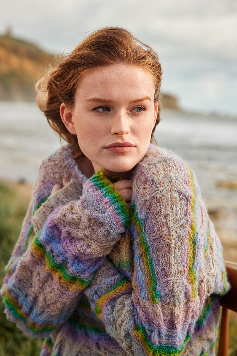 Strickset Pullover Aus Galaxy Von Lang Yarns 1 Strickset Pullover Aus Galaxy Von Lang Yarns